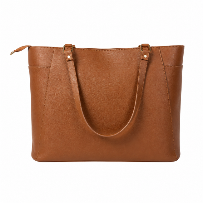 Tan Everyday Tote Bag Hover Image
