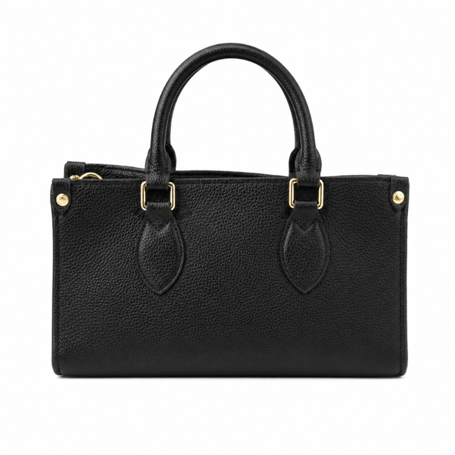 Classic Black Top Handle Bag Hover Image