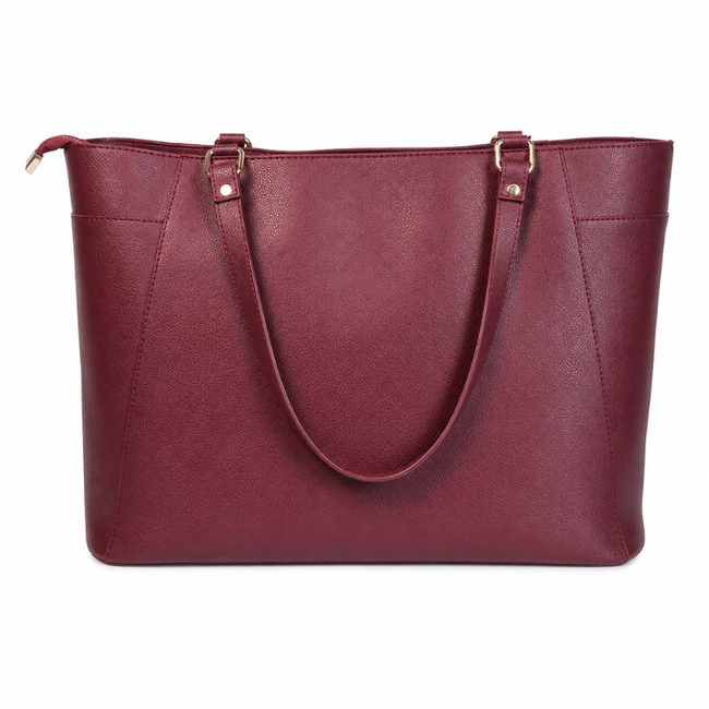 Burgundy Everyday Tote Bag Hover Image